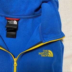 The North Face quarter zip fleece jacket
